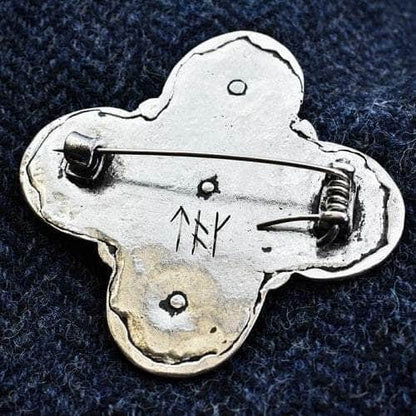 Brooches Galloway Hoard Bossed Quatrefoil Faces Brooch Ancient Treasures Ancientreasures Viking Odin Thor Mjolnir Celtic Ancient Egypt Norse Norse Mythology