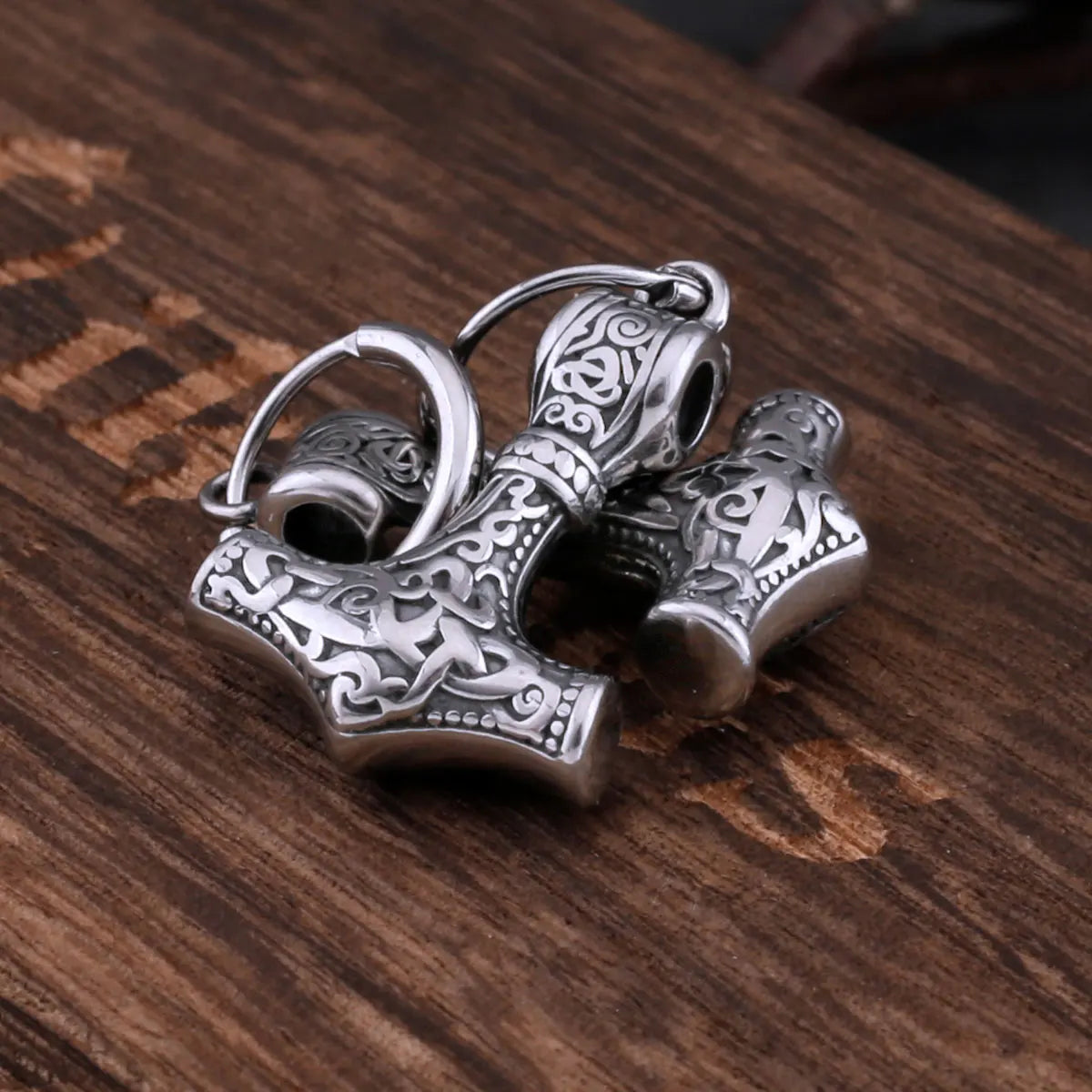 Viking Thor’s Hammer Earrings