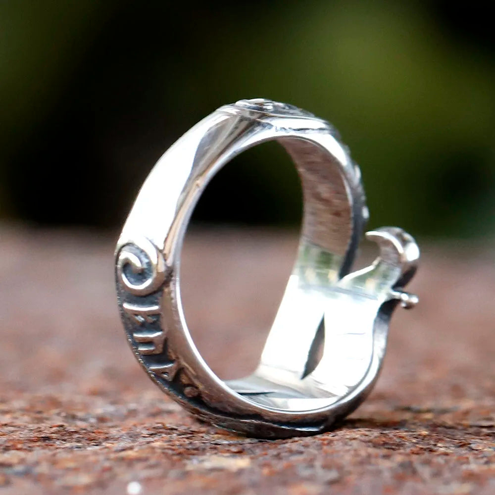 Viking Rune Wrap Ring