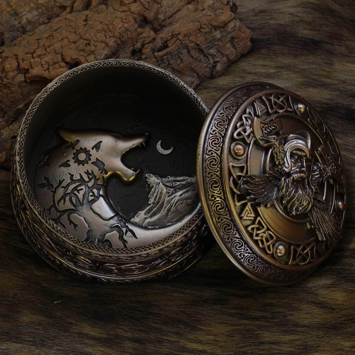 Jewelry Box Viking Odin Jewelry Box Ancient Treasures Ancientreasures Viking Odin Thor Mjolnir Celtic Ancient Egypt Norse Norse Mythology