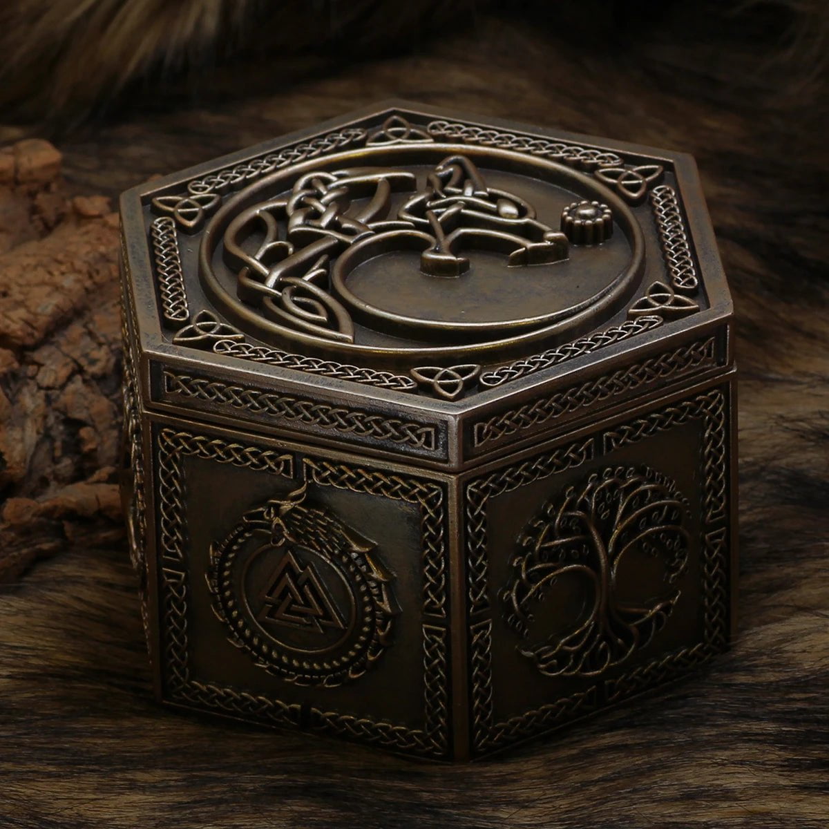 Jewelry Box Viking Wolf Jewelry Box Ancient Treasures Ancientreasures Viking Odin Thor Mjolnir Celtic Ancient Egypt Norse Norse Mythology