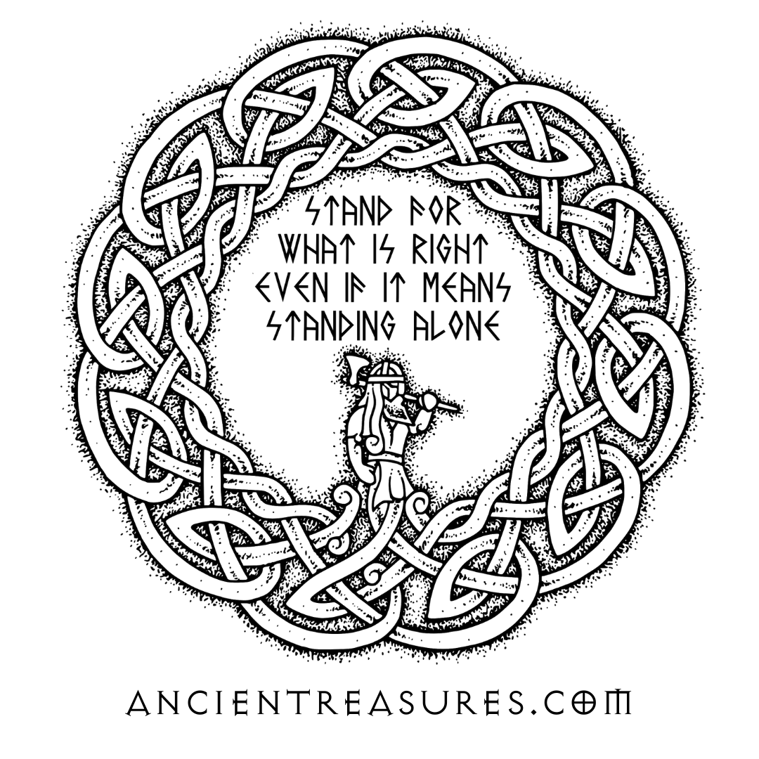 Patch & Stickers STAND FOR WHAT IS RIGHT VIKING STICKER Ancient Treasures Ancientreasures Viking Odin Thor Mjolnir Celtic Ancient Egypt Norse Norse Mythology