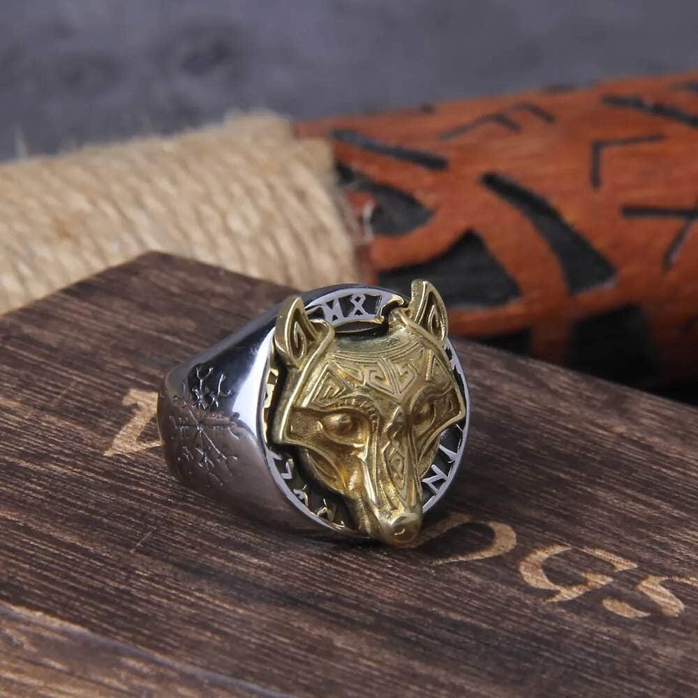 Rings Viking Rune Ring Stainless Steel Ancient Treasures Ancientreasures Viking Odin Thor Mjolnir Celtic Ancient Egypt Norse Norse Mythology