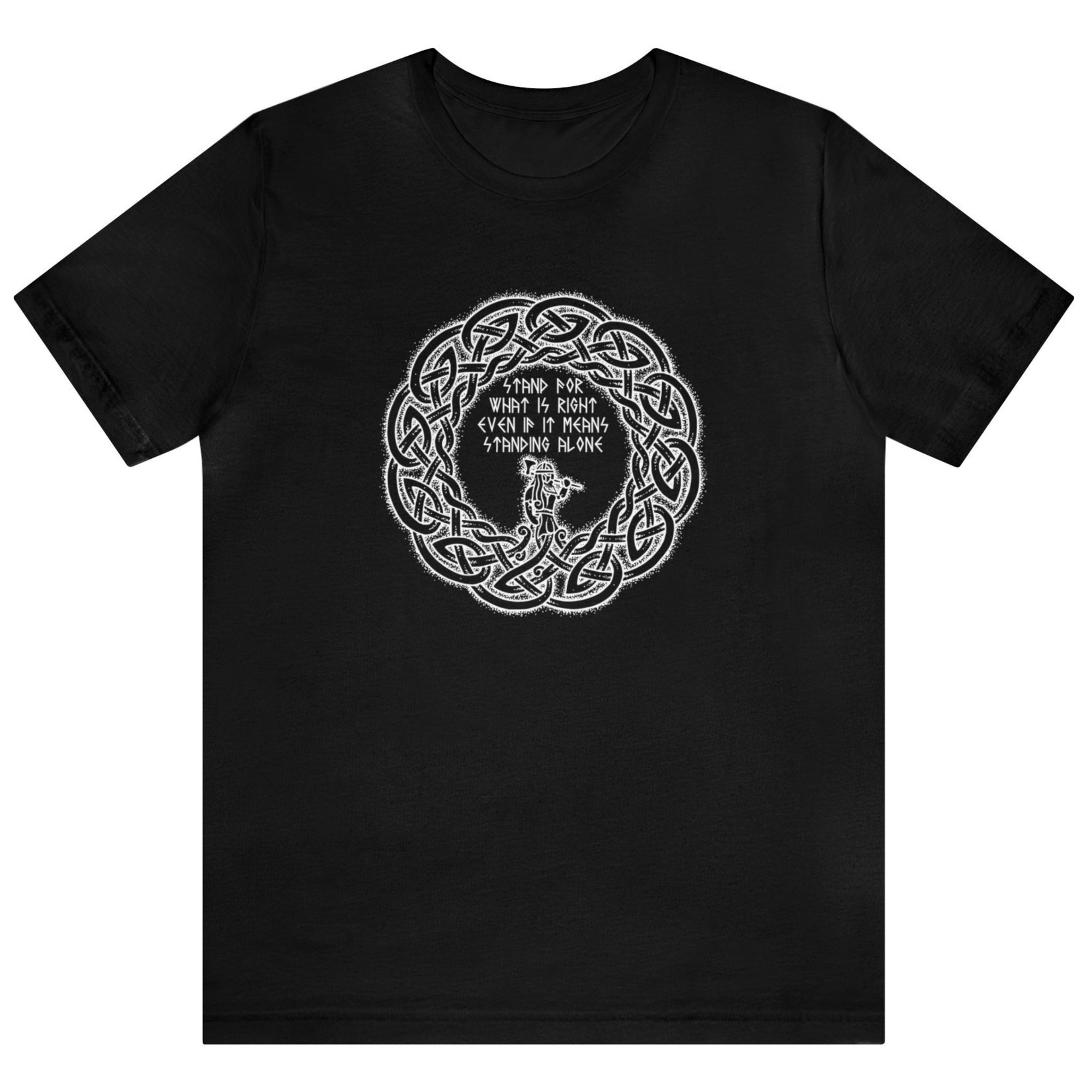 T-Shirt Stand for What is Right Viking T-Shirt Ancient Treasures Ancientreasures Viking Odin Thor Mjolnir Celtic Norse Norse Mythology