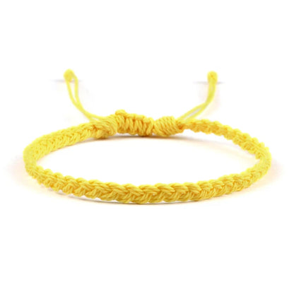 Tibetan Buddhist Woven String Bracelet