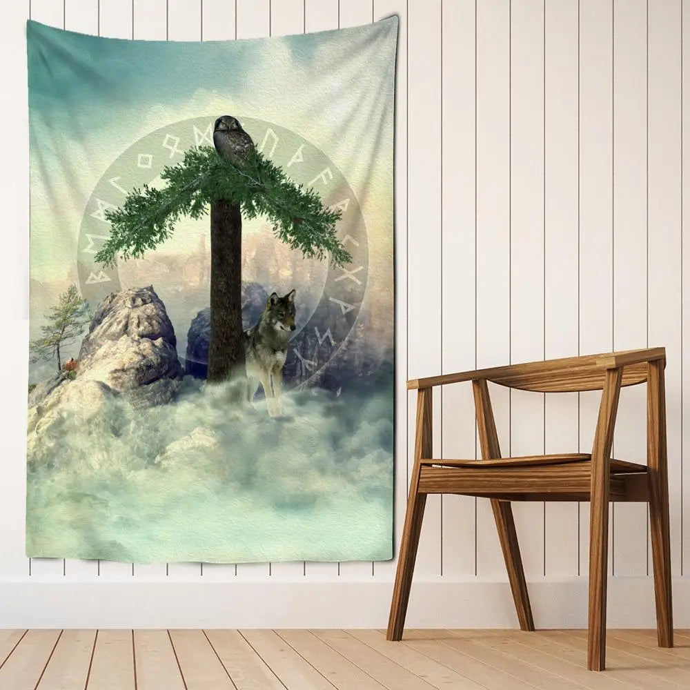 Viking Norse Symbol Wall Hanging Decor