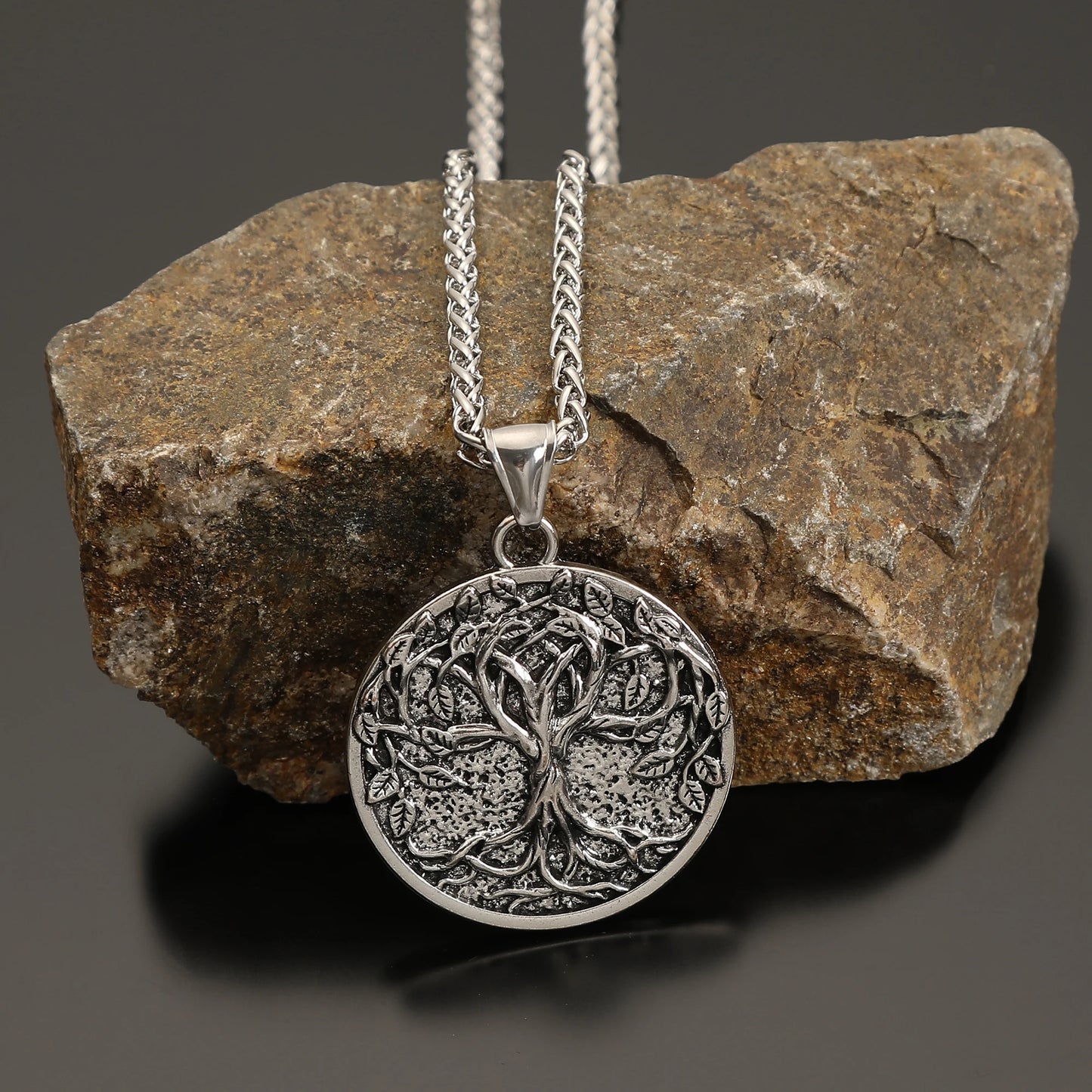 Viking Tree of Life Pendant Necklace