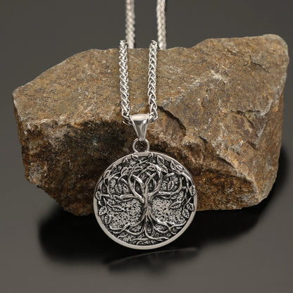 Viking Tree of Life Pendant Necklace