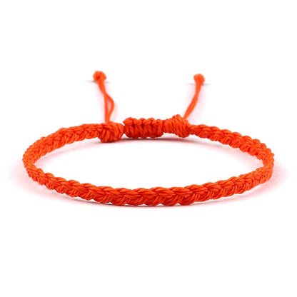 Tibetan Buddhist Woven String Bracelet