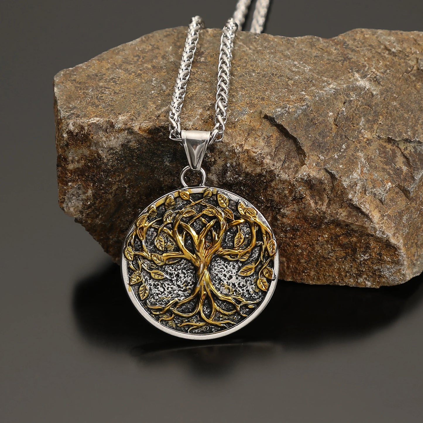 Viking Tree of Life Pendant Necklace