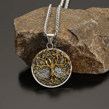 Viking Tree of Life Pendant Necklace