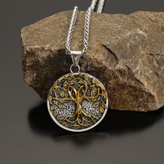 Viking Tree of Life Pendant Necklace
