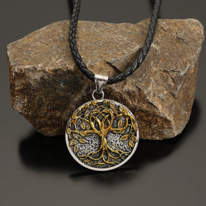 Viking Tree of Life Pendant Necklace