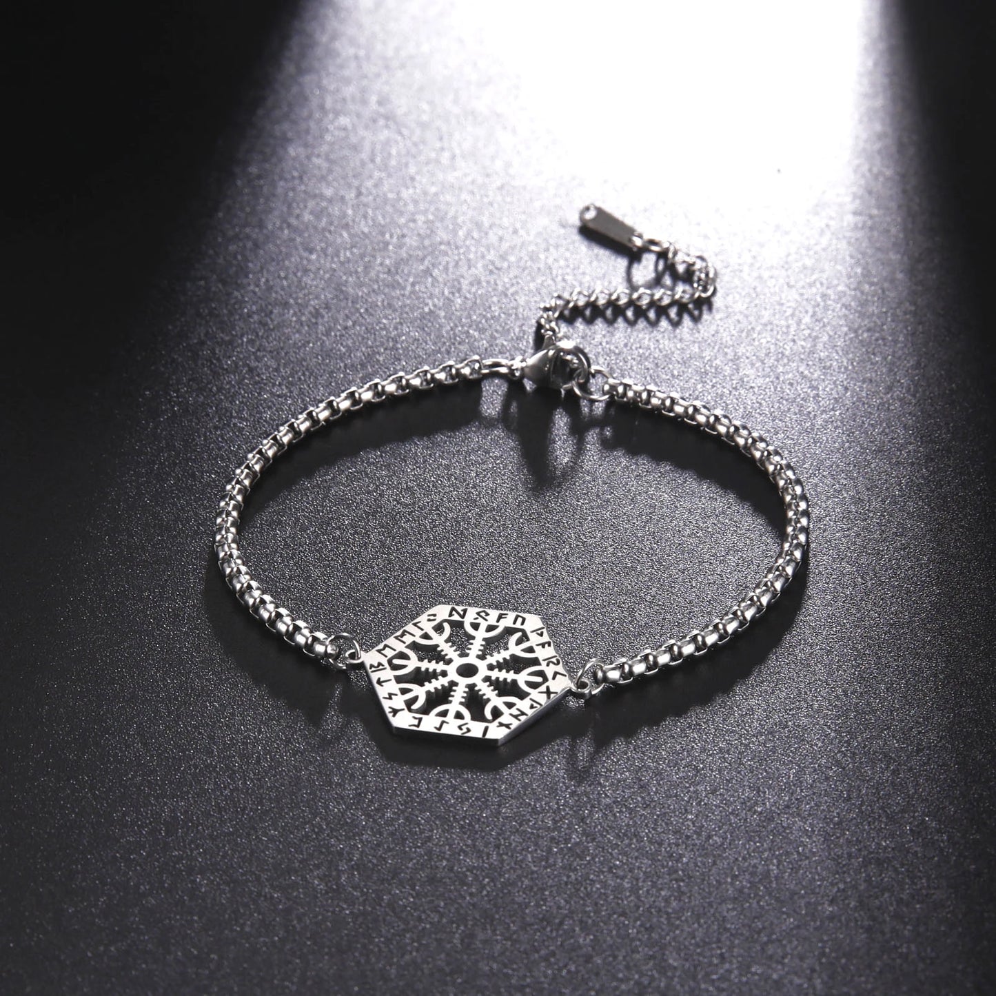 Viking Vegvisir Compass Bracelet