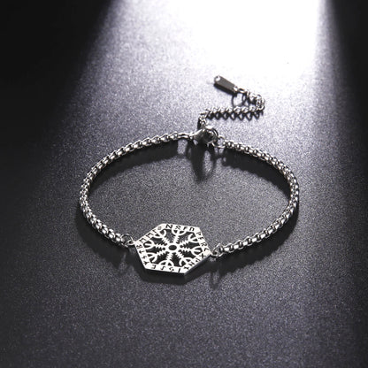 Viking Vegvisir Compass Bracelet