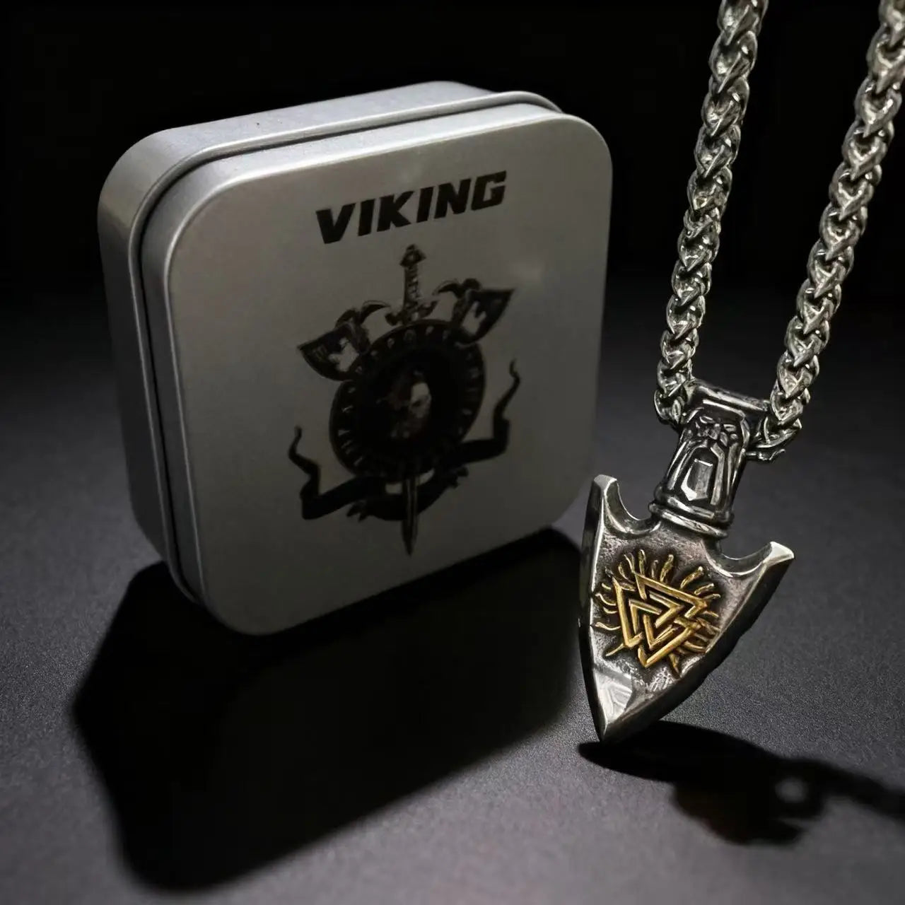 Odin’s Valknut Warrior Necklace