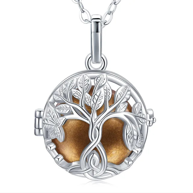 Harmony Ball Tree of Life Celtic Knot Necklace