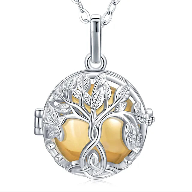 Harmony Ball Tree of Life Celtic Knot Necklace