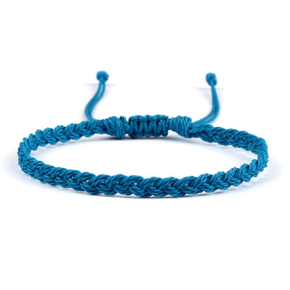 Tibetan Buddhist Woven String Bracelet