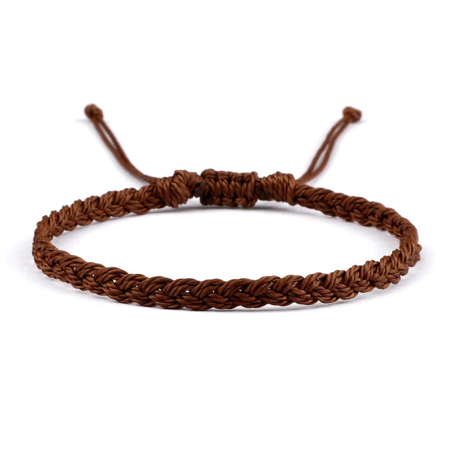 Tibetan Buddhist Woven String Bracelet