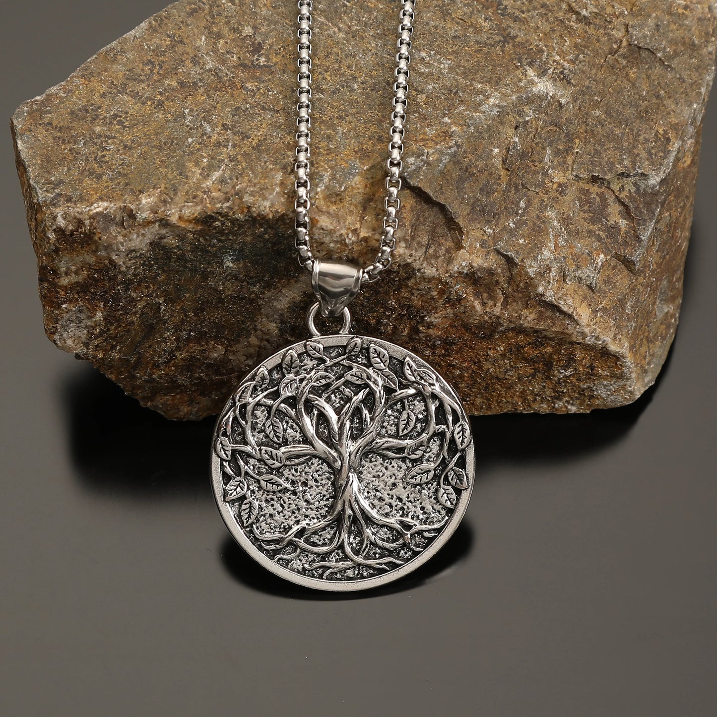 Viking Tree of Life Pendant Necklace