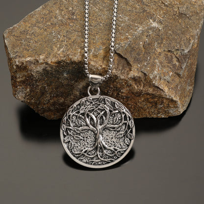Viking Tree of Life Pendant Necklace