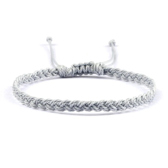 Tibetan Buddhist Woven String Bracelet