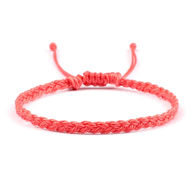 Tibetan Buddhist Woven String Bracelet