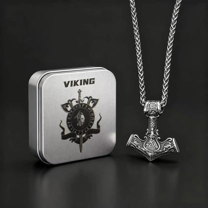 Viking Mjolnir Thor’s Hammer Necklace