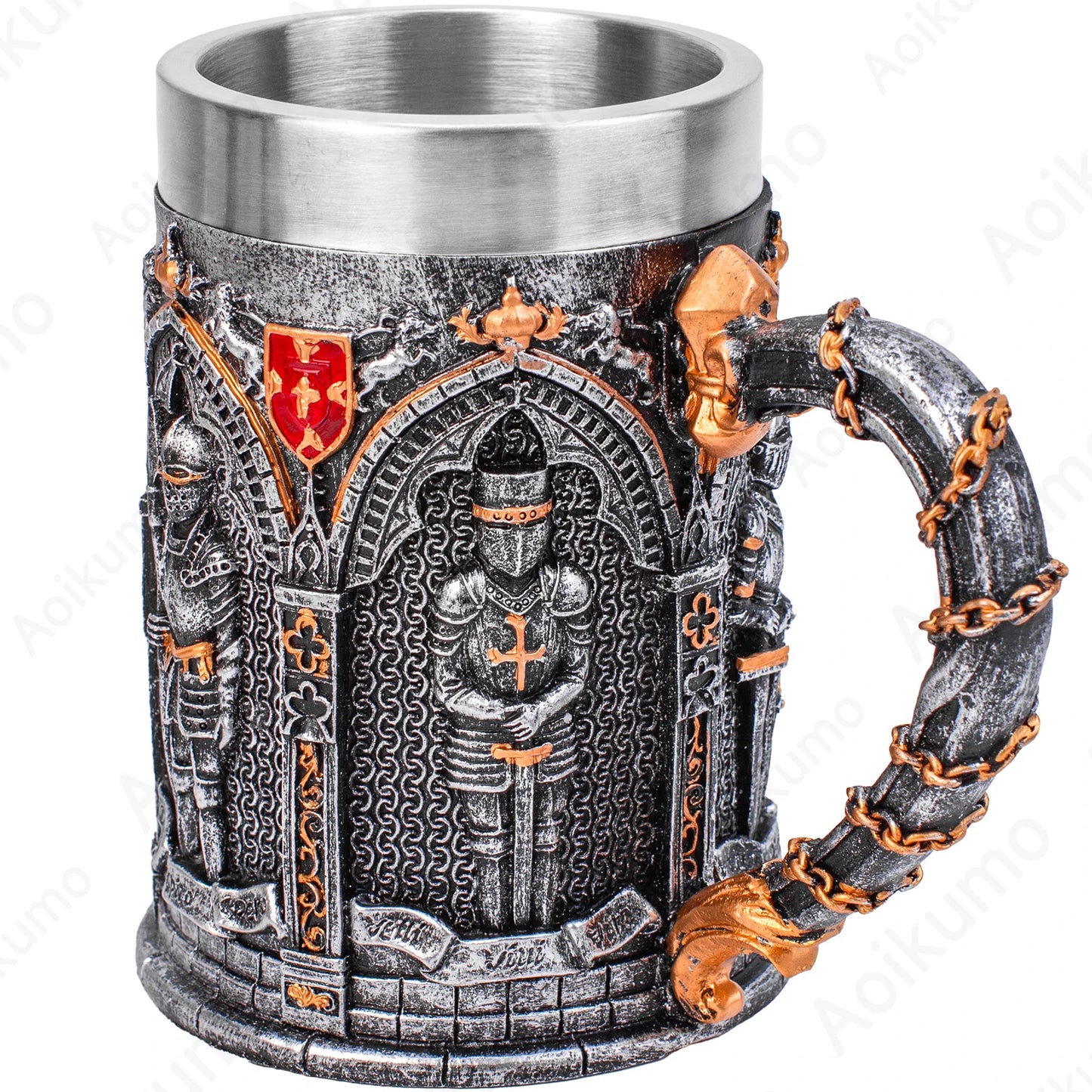 Knight’s Vow Armored Gauntlet Drinkware