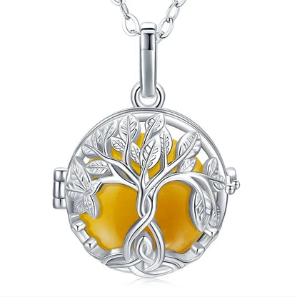 Harmony Ball Tree of Life Celtic Knot Necklace