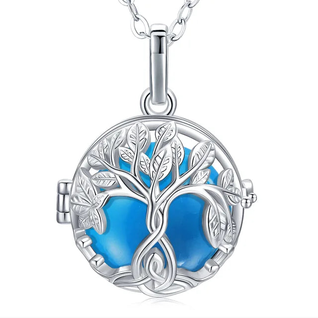 Harmony Ball Tree of Life Celtic Knot Necklace