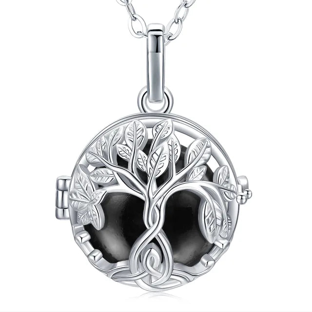 Harmony Ball Tree of Life Celtic Knot Necklace