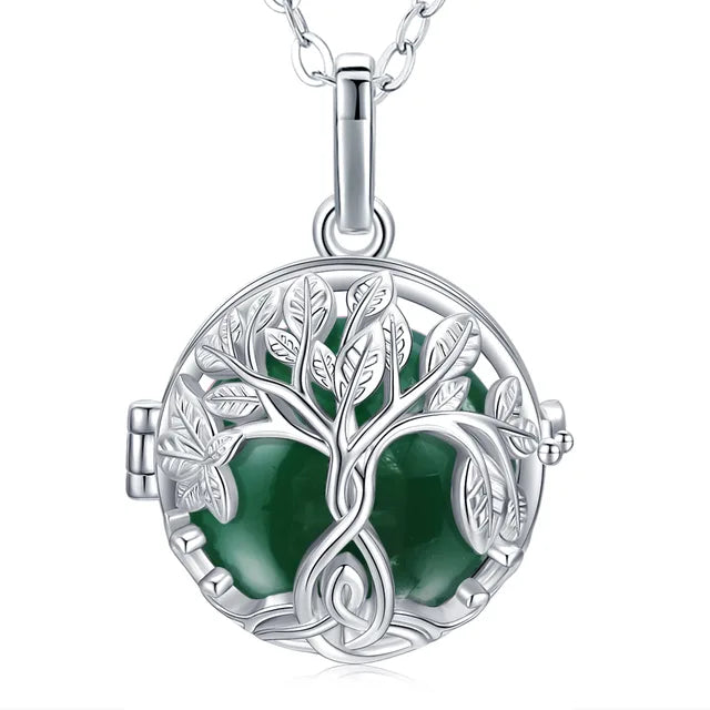 Harmony Ball Tree of Life Celtic Knot Necklace