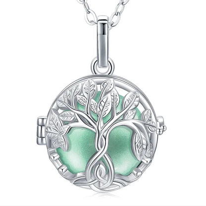 Harmony Ball Tree of Life Celtic Knot Necklace