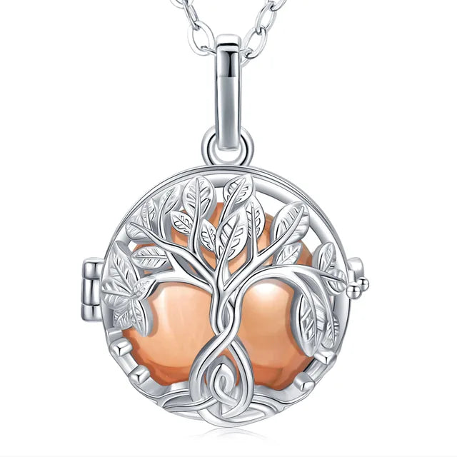 Harmony Ball Tree of Life Celtic Knot Necklace