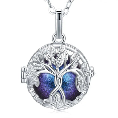 Harmony Ball Tree of Life Celtic Knot Necklace