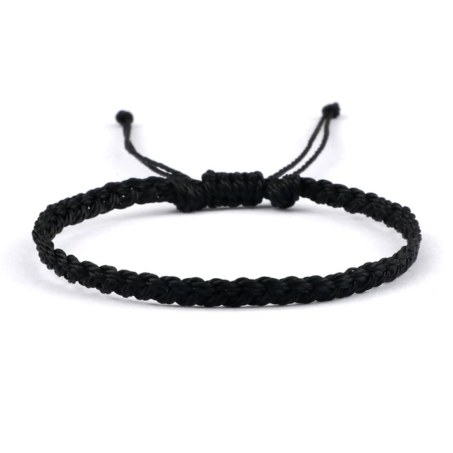 Tibetan Buddhist Woven String Bracelet