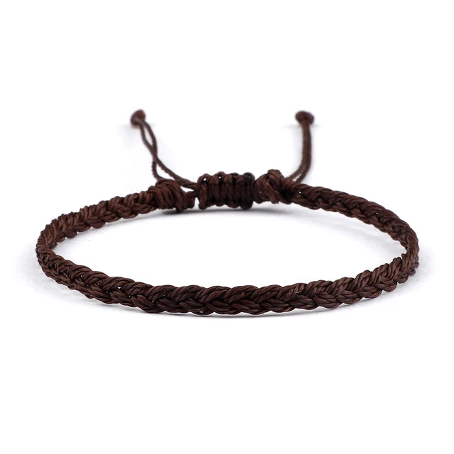 Tibetan Buddhist Woven String Bracelet