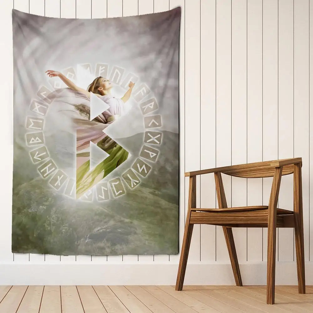 Viking Norse Symbol Wall Hanging Decor