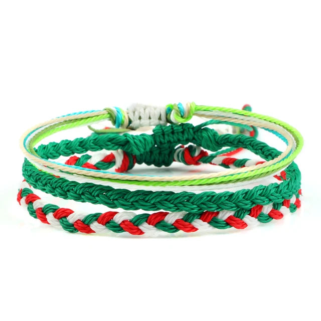 Multi-color Tibetan Buddhist Rope Bracelet