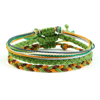 Multi-color Tibetan Buddhist Rope Bracelet