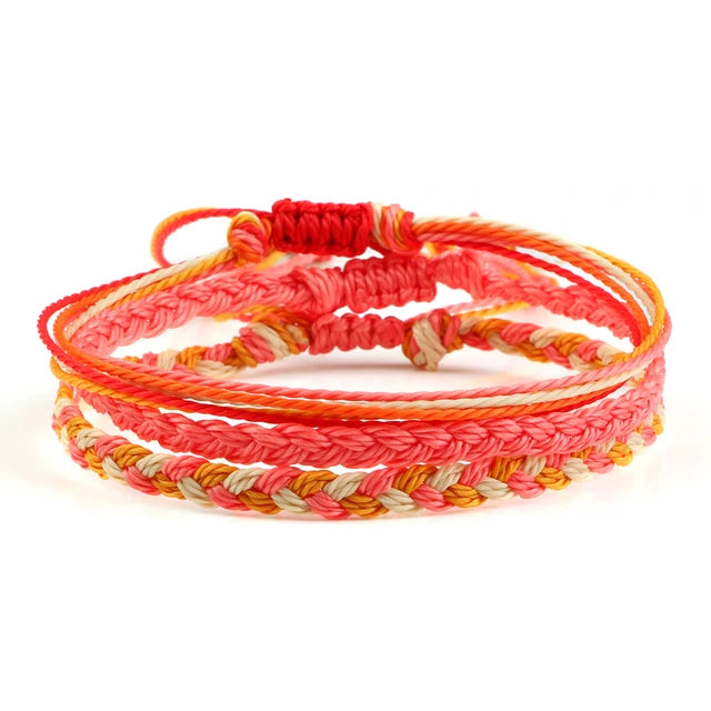 Multi-color Tibetan Buddhist Rope Bracelet