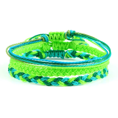 Multi-color Tibetan Buddhist Rope Bracelet