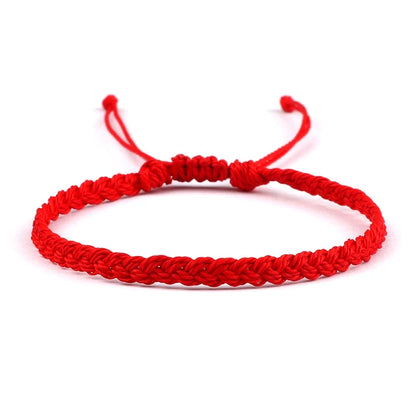 Tibetan Buddhist Woven String Bracelet