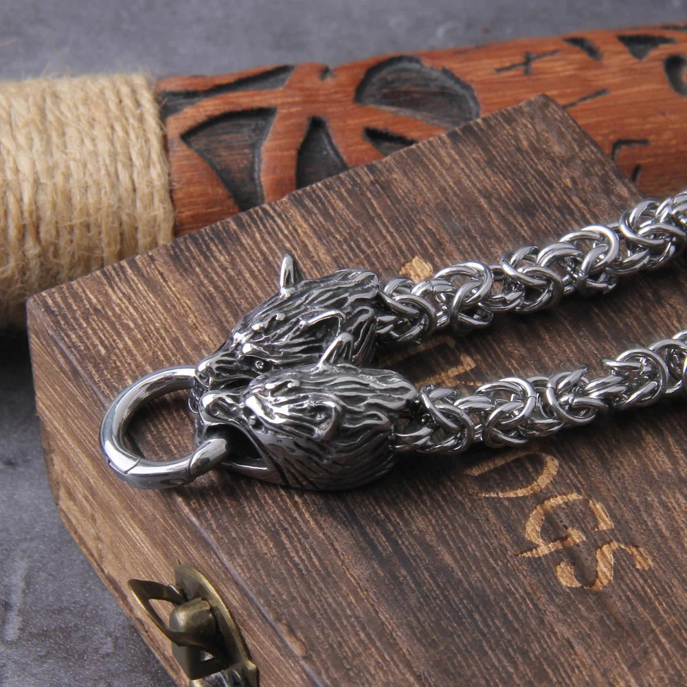 Viking Animal Head Necklace