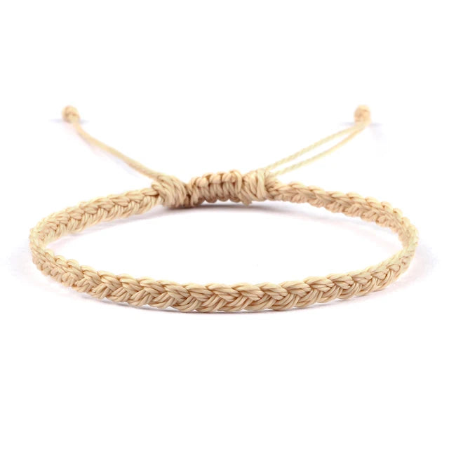 Tibetan Buddhist Woven String Bracelet