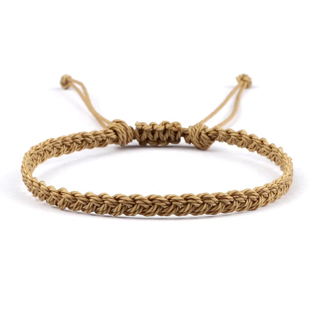 Tibetan Buddhist Woven String Bracelet