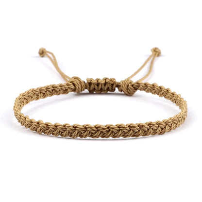 Tibetan Buddhist Woven String Bracelet