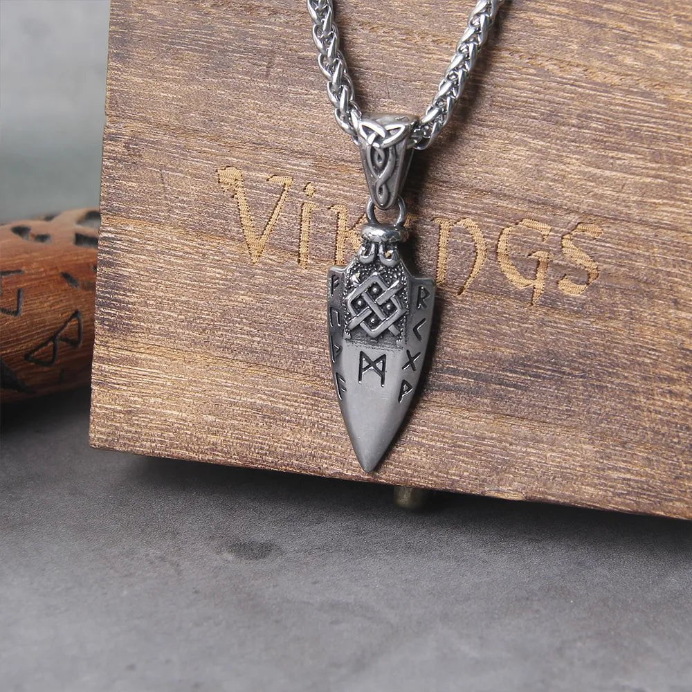 Viking Odin's Spear Gungnir Stainless Steel Necklace Ancient Treasures Ancientreasures Viking Odin Thor Mjolnir Celtic Ancient Egypt Norse Norse Mythology